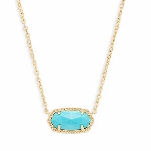 Kendra Scott blue turquoise necklace